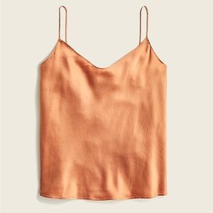 JCrew best seller washable silk camisole with adjustable straps